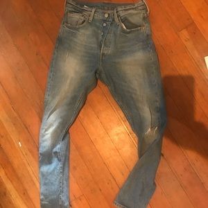 Levi’s 501 Skinny Jeans With Stretch like new